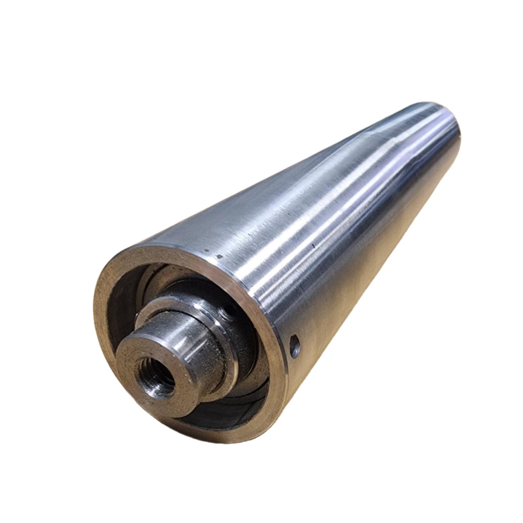 SNUB PULLEY FF 2.5 FF x 14IN FACE STAINLESS STEEL WITH 1IN DIA 15IN SHAFT SNUB PULLEY FF 2.5 FF x 14IN FACE STAINLESS STEEL WITH 1IN DIA 15IN SHAFT