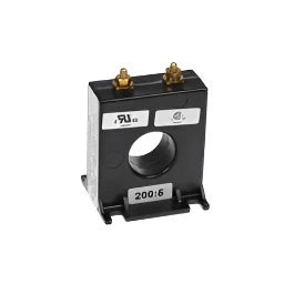 TRANSFORMER, CURRENT TRANSFORMER, SOLID CORE, 200:5 RATIO, 1.13 TRANSFORMER, CURRENT TRANSFORMER, SOLID CORE, 200:5 RATIO, 1.13" INNER DIAMETER, SQUARE OUTER SHAPE,