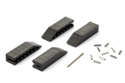 Wearguides end tip left + right PA6G black 24 x 18 x 85 Wearguides end tip left + right PA6G black 24 x 18 x 85