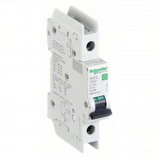 Circuit Breaker Thermal Magnetic 15A 415 V AC DC Toggle DIN Rail Circuit Breaker Thermal Magnetic 15A 415 V AC DC Toggle DIN Rail