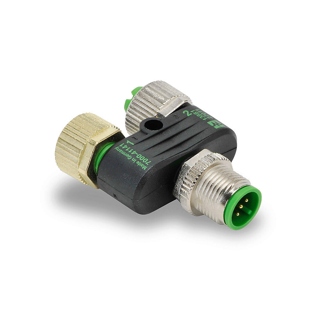 M12, T-Coupler M12, T-Coupler