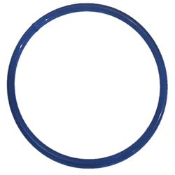ROUND BELT: 3/16 ROUND BELT: 3/16" DIA. X 11-15/16" LONG, CYCLOTHANE-B, 85A DUROMETER, HIGH TENSION BLUE, WELDED LOOP