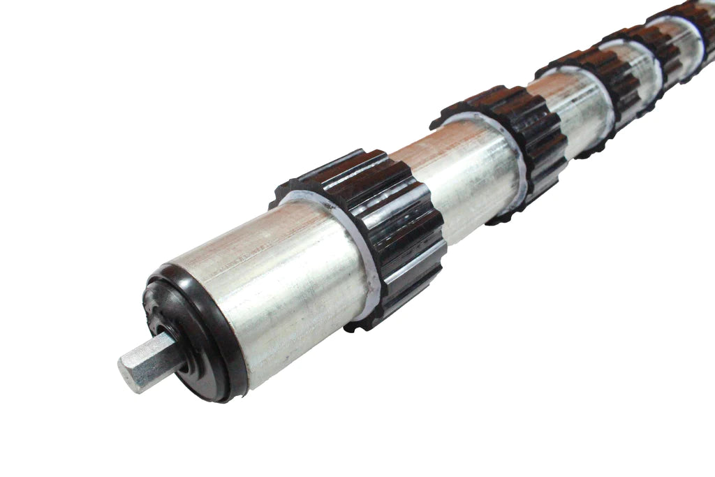 TRANSFER DRIVE ROLLER ASSEMBLY, 24IN BF, EC5000 35W 30:1, 5 STRAND, TB, SS TRANSFER DRIVE ROLLER ASSEMBLY, 24IN BF, EC5000 35W 30:1, 5 STRAND, TB, SS