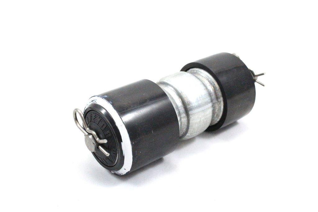5.25IN BF CARRIER ROLLER ASSEMBLY, 1.9INDIA, 2 GROOVES, BLACK POLY-COATED (0.125IN THICKNESS) 5.25IN BF CARRIER ROLLER ASSEMBLY, 1.9INDIA, 2 GROOVES, BLACK POLY-COATED (0.125IN THICKNESS)