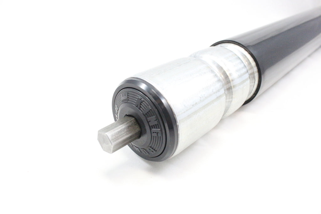 24IN BF CARRIER ROLLER, ABEC BEARINGS, 1.9IN DIA, 2 GROOVE STD, 16 GA GALVANIZED, 1/16 24IN BF CARRIER ROLLER, ABEC BEARINGS, 1.9IN DIA, 2 GROOVE STD, 16 GA GALVANIZED, 1/16" POLY COATED