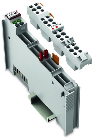 PLC, WAGO 120/230 VAC 2 ISOLATED RELAY OUTPUT MODULE PLUGABLE