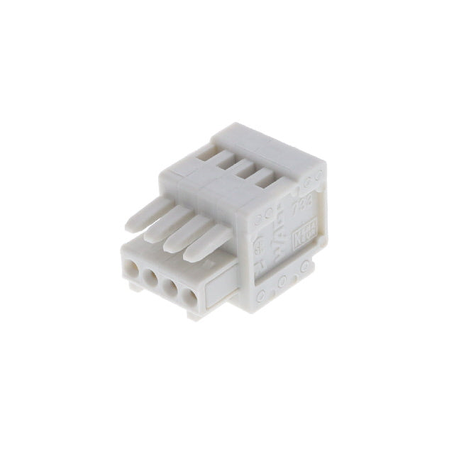 4 Pole Female Connector w Coding Fingers