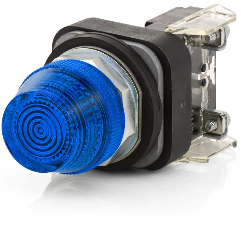 OPERATOR, PILOT LIGHT, 30.5MM, BLUE, 24VDC, INCAND.