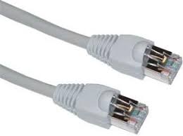 7FT Cat5e Shielded STP 26AWG Patch Cable - GRAY