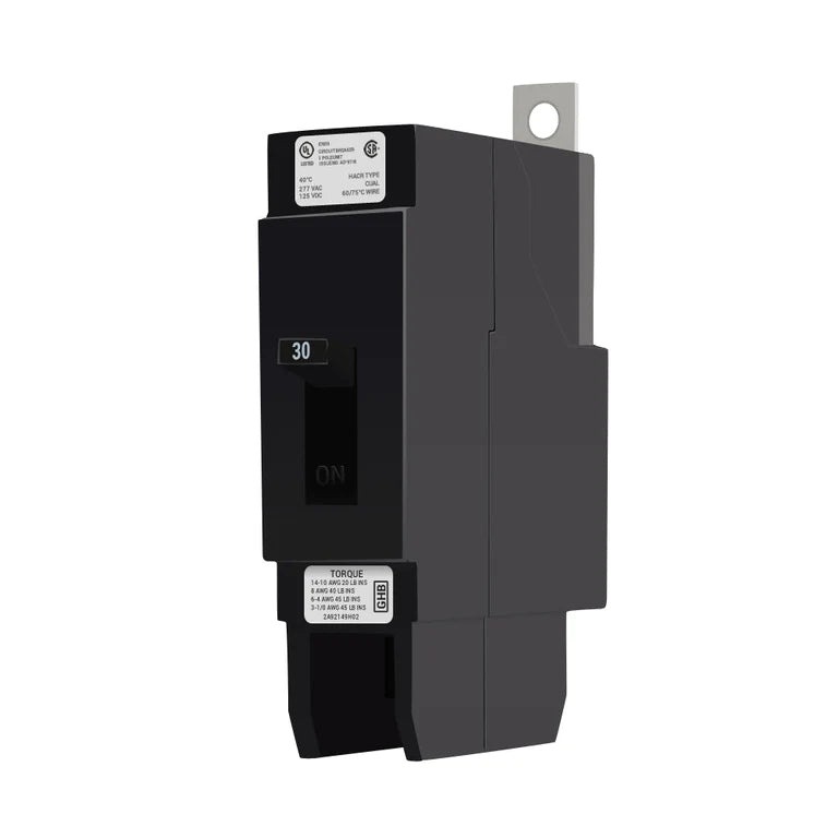 1 pole, 30-amp circuit breaker