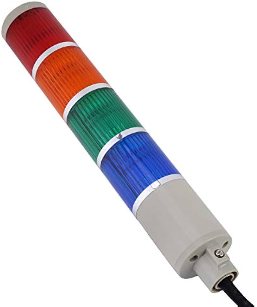 4 Color Stack Light w Extension Kit