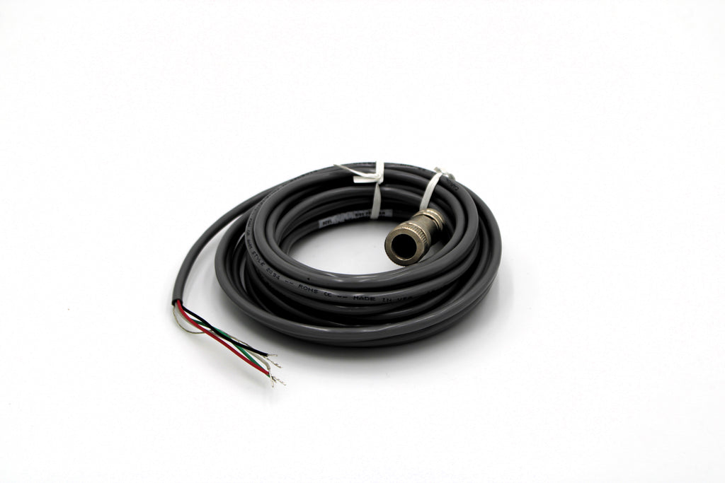 12mm 4-Pin, 4 Wire, 20FT Cable Assembly