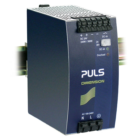 POWER SUPPLY, 120-240VAC INPUT, 24VDC 10A OUTPUT