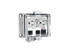 ENCLOSURE, PROGRAMMER PORT, GFCI 120VAC RECEPT, 3A INTERNAL BREAKER, 2 RJ-45 PORTS