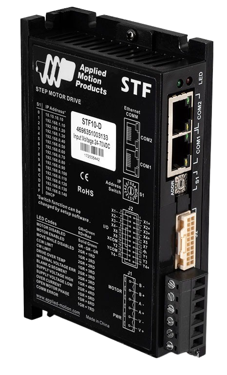 STF10-R DC ADVANCED MICROSTEP DRIVE W/ MULTI FIELDBUS OPTIONS, RS-485 W/ MODBUS RTU