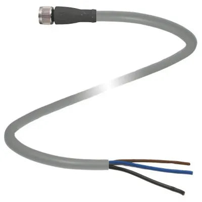 Connection Cable, 2 Meters, M8 to M8, 3-pin, PUR cable