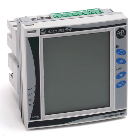 POWER MONITOR, POWERMONITOR 500, 2 RELAY OUTPUTS, ETHERNET I/P, 600VAC