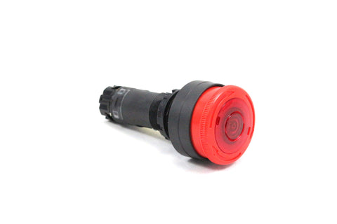 Selector Switch, 2 Position C/R, Red Illuminated, Short Handle, 22mm Mounting