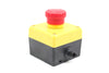 AS-Interface EMERGENCY STOP Pushbutton; 2-Channel; 2 NC Contacts; IP 65; M12 Connector; Push/Pull