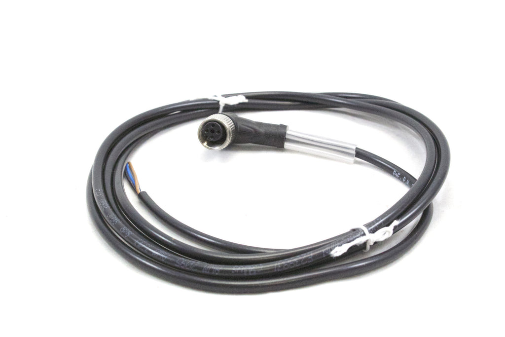 2 Meter Cable; Right Angle M12 Connector; 4 wire cordset