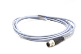 2 Meter Cable; Straight Connector; 4 wire cordset (MALE)