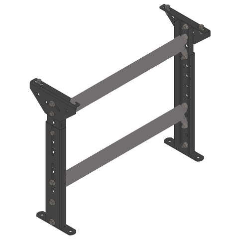 STANDARD DUTY FLOOR SUPPORT, BOLTED CONSTRUCTION, 15.75" - 20.25"  TOP OF SUPPORT